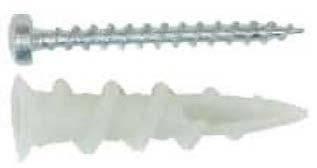 Plug GB - Gyproc plug nylon & metaal